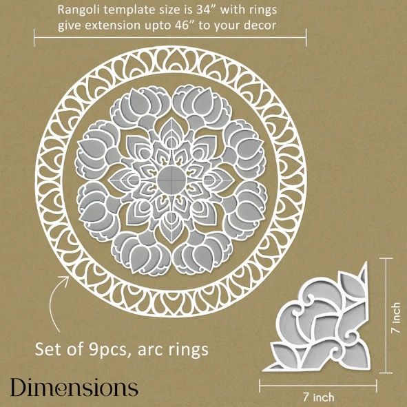 Bhavy DESIGN 46 Rangoli