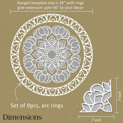 Bhavy DESIGN 46 Rangoli