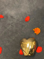 Love Shaped Metal Flower Vase