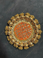 Gotapatti Single Sided Mat With Gota Design