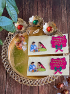 Rakhi Envelope in Cream Color