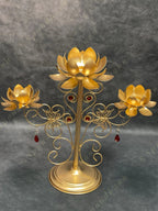 Lotus and Butterfly Standing Tea Light