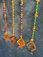 Kites with Pom Pom & Gota Strings Dangler