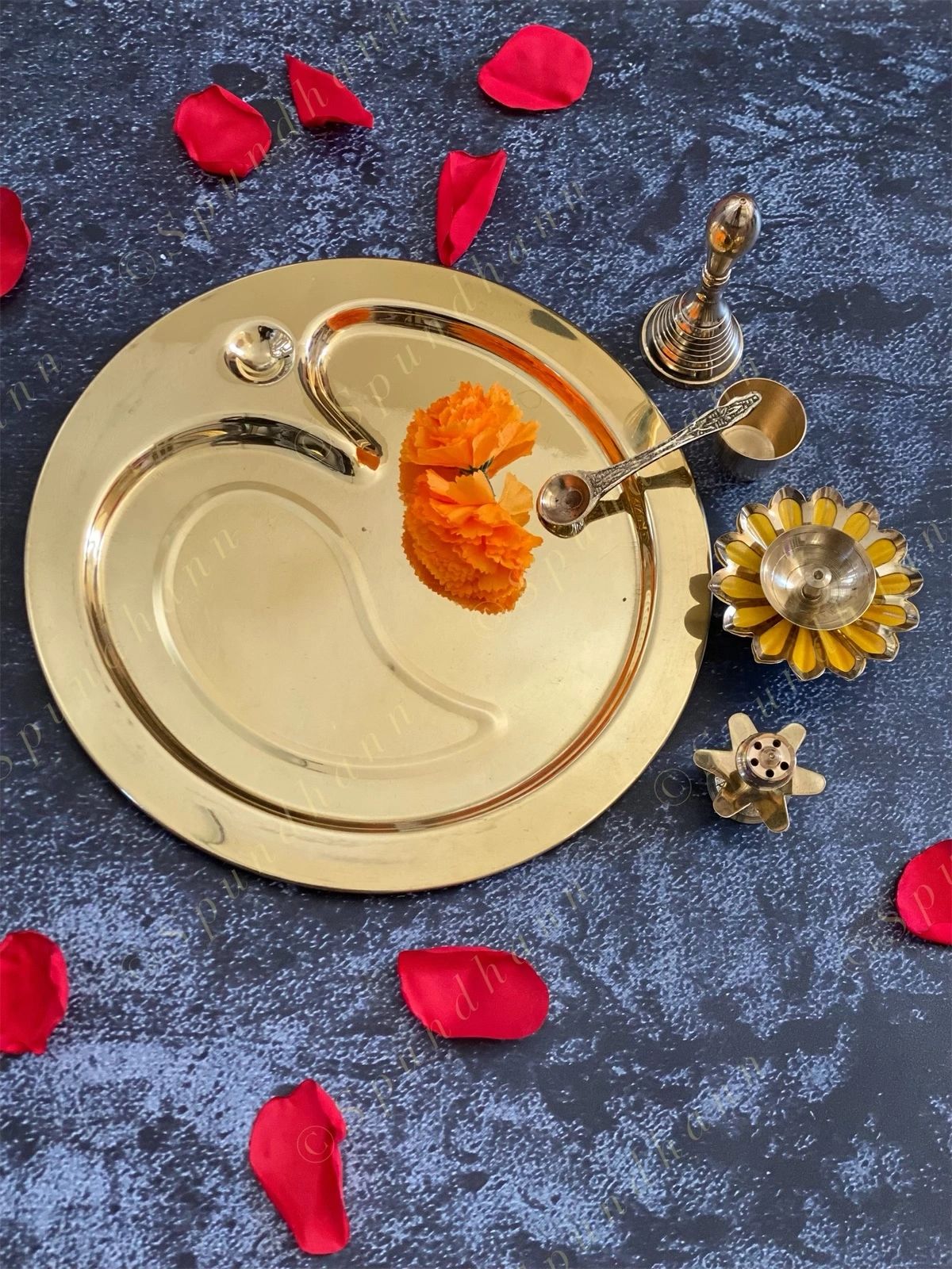 Puja Aarti Platter / Plate or Thali Set
