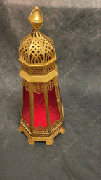 Stained Glass Moroccan Style Color Lantern