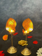 Peacock Tea Light Holder - Single Piece