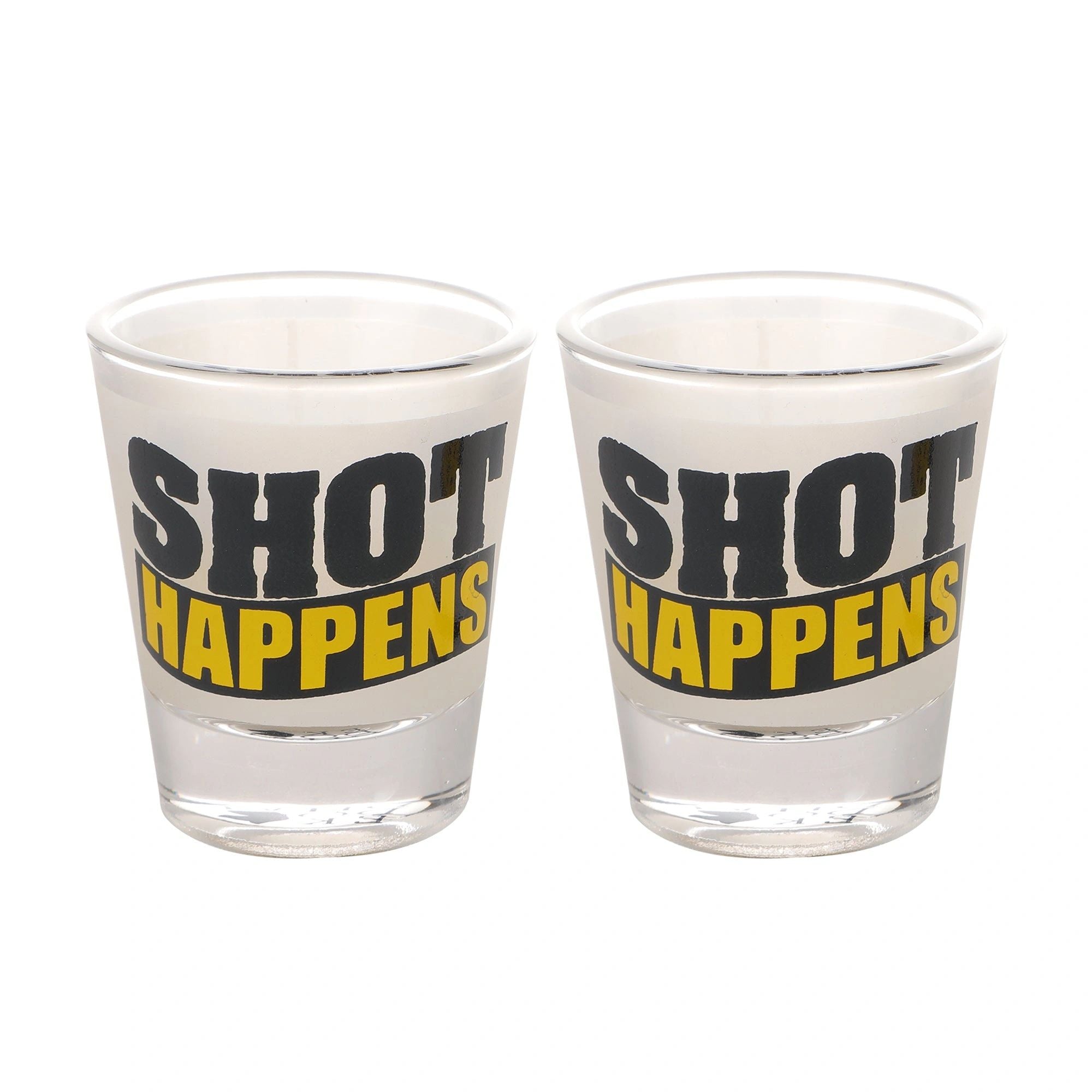HAPPENS SHOT GLASS SET OF 2