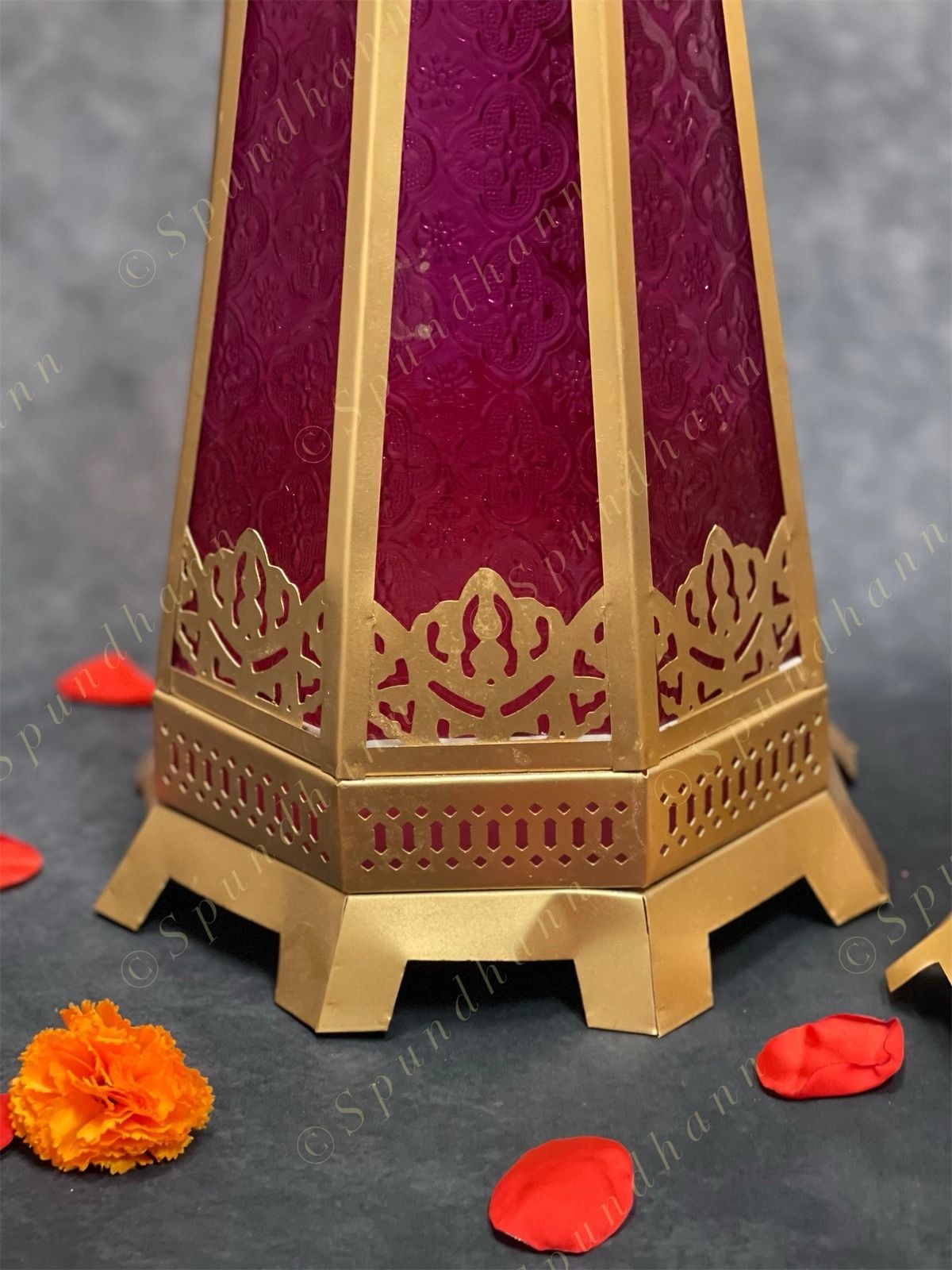 Stained Glass Moroccan Style Color Lantern