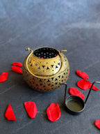 Circular Dhoop Dani Dhuna Loban with Stand
