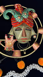 Krishna Hanging Circular with Lights