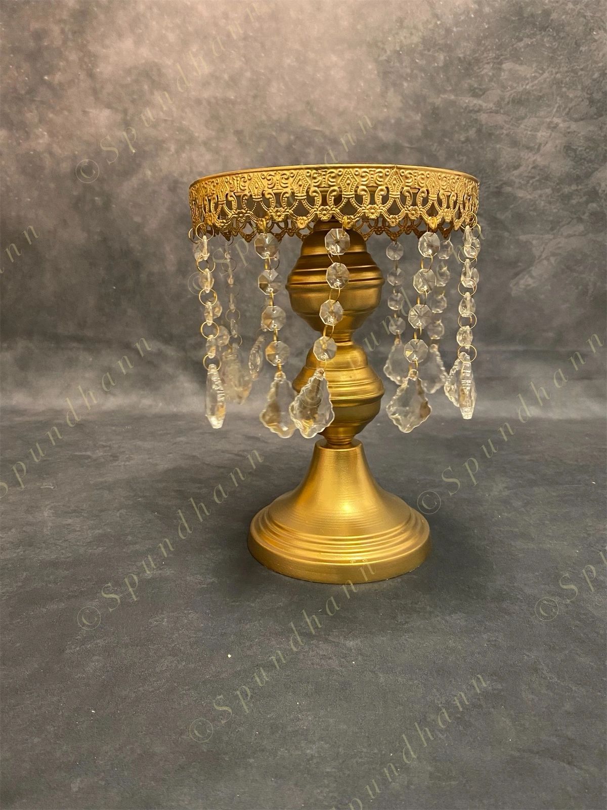 Hanging Crystal Cake Stand