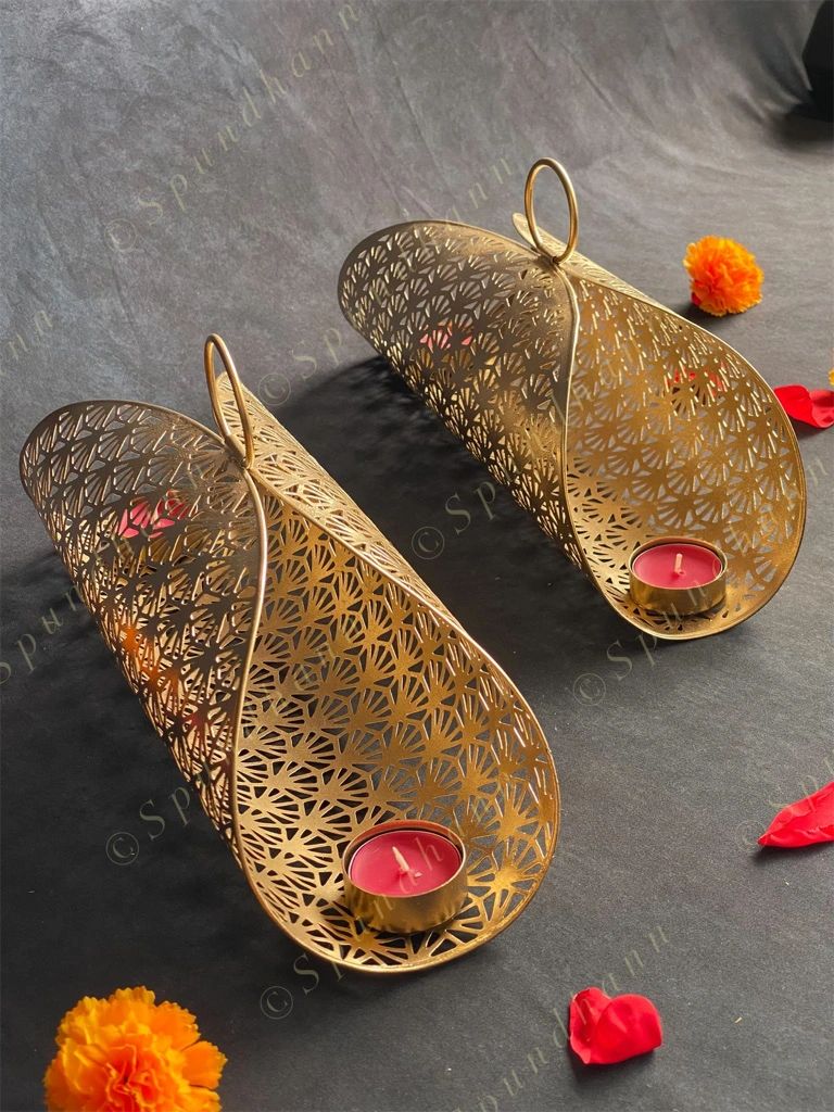 Unique Bag Shaped Tea Light Holder