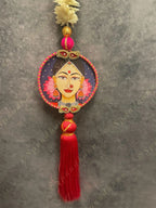 Rajasthani Pichwai Art Chameli String Dangler