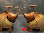 Elephant Figurine Tea Light Holder