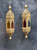 Stained Glass Double Color Lantern