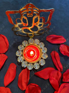 Ganesh Studded Tea Light