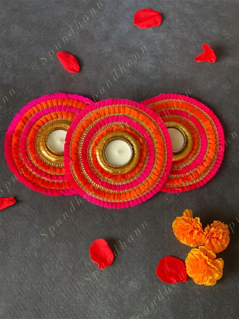 Frill Tea Light Holder