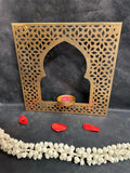 Square Designer Jharokha Wall Hanging Tea Light Wall Decor