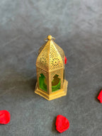 Stained Glass Golden Lanterns