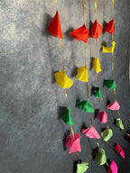 Multicolored Silk Dangler - Pack of 4 Strings