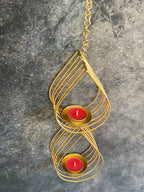 2-Drop Line Hanging Tea Light Holders