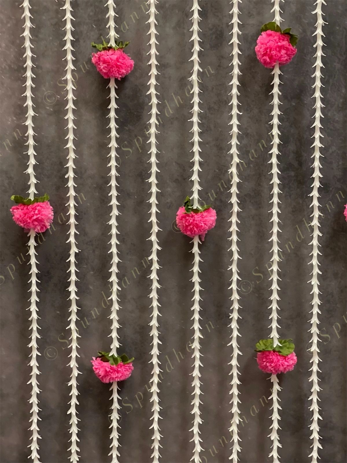 Rajnigandha and Marigold Toran