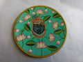 Shri Nathji & Lotus Round Pichwai Wall Hanging Plate