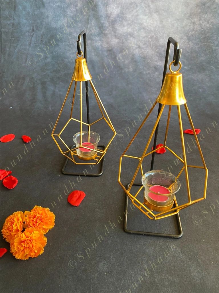 Hanging Tea Light Holder (Set of 2)