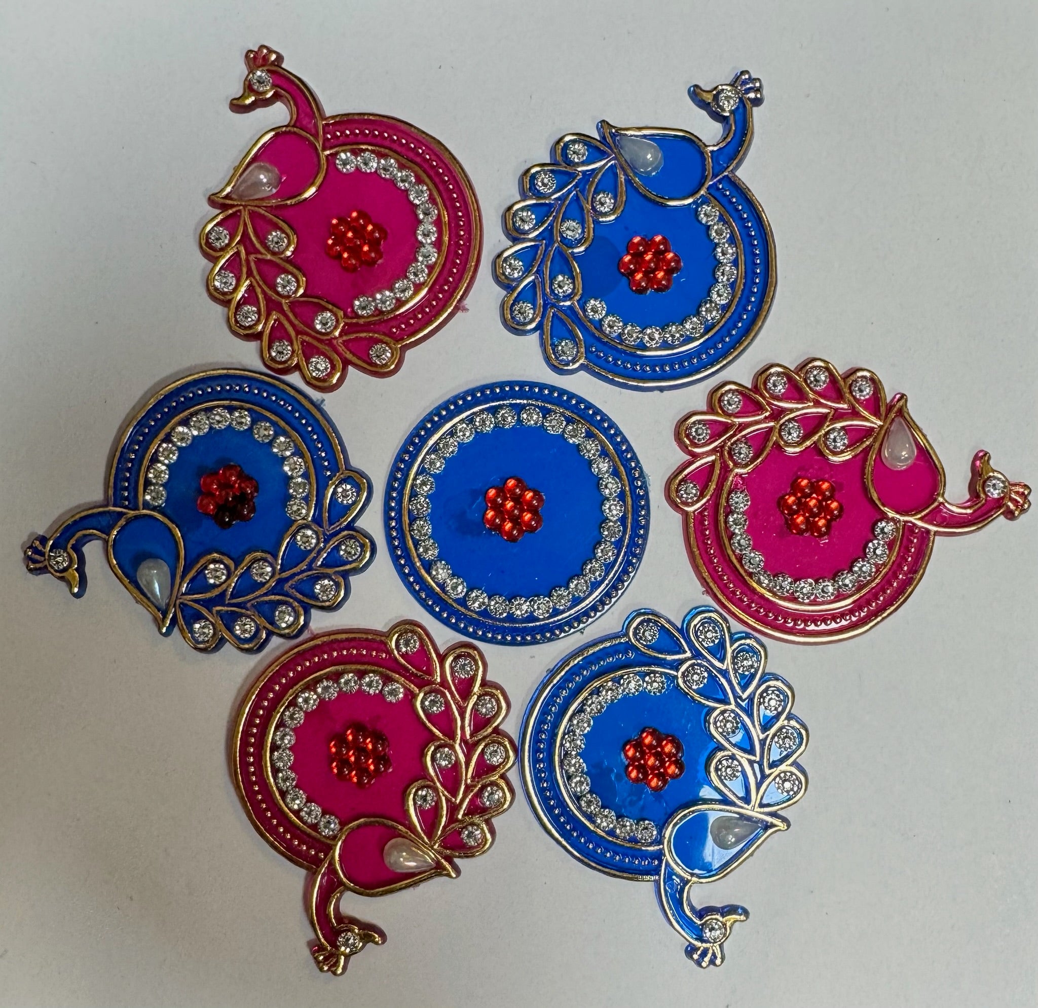 Festive Diya Rangoli Decor