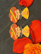 Wooden Ram Ram sticker(Set of 2)