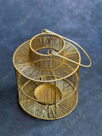 Luxe Golden Wire Lantern