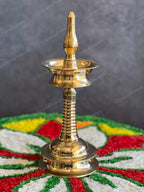 Traditional Kerala Brass Lamp