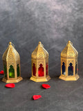 Stained Glass Golden Lanterns