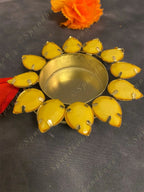 Colorful Studded Tea Light Holder