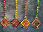 Kites with Pom Pom & Gota Strings Dangler