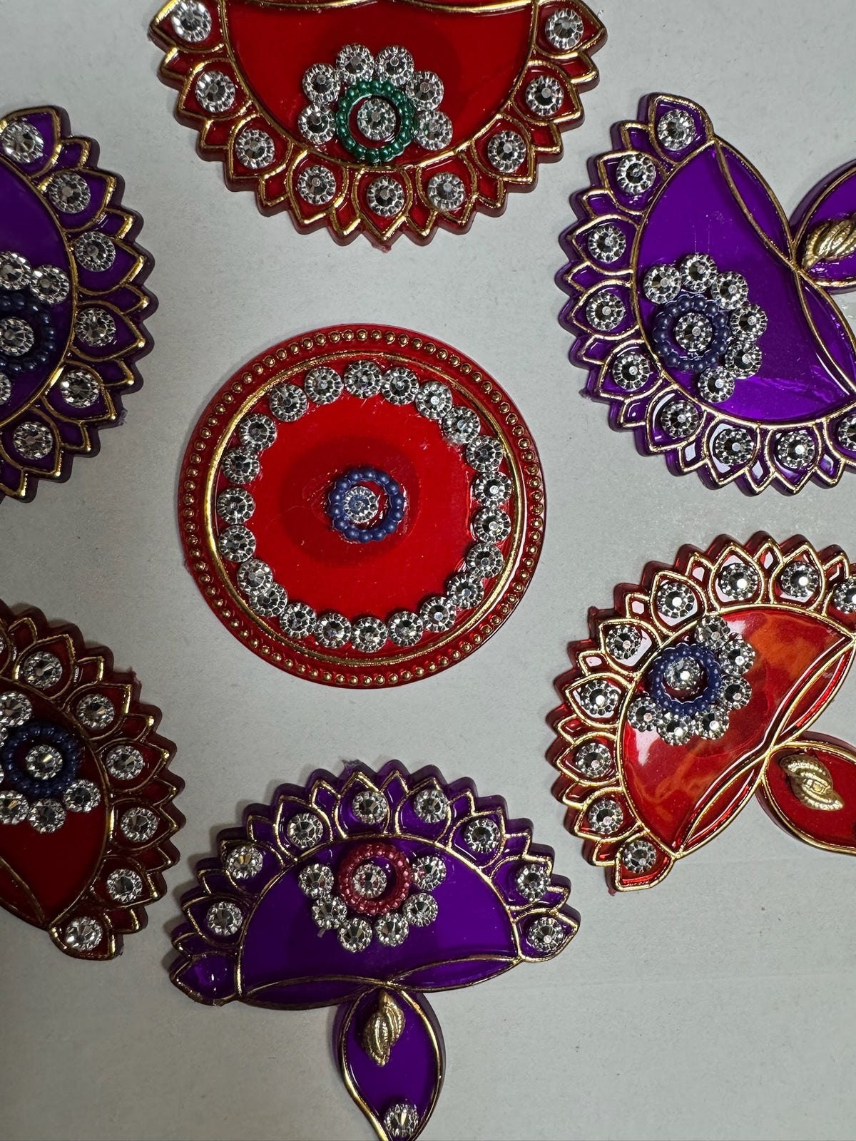 Festive Diya Rangoli Decor