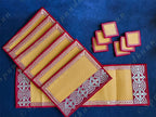 Dining Table Placemats, Runner & Coaster Set