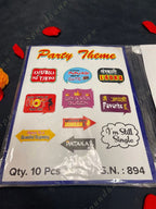 Bollywood Style Photo booth Props