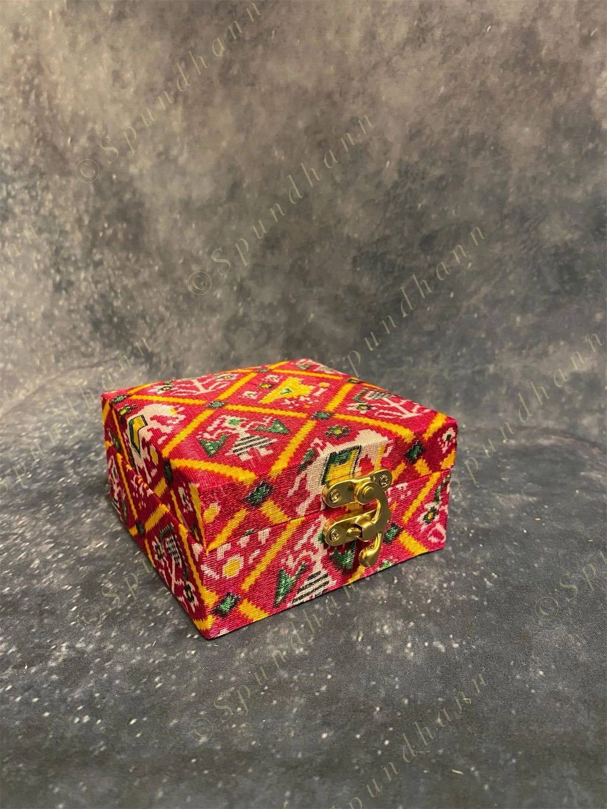 Square Patola Gift Box Only