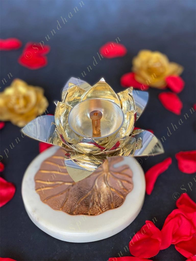 Lotus Akhand Diya