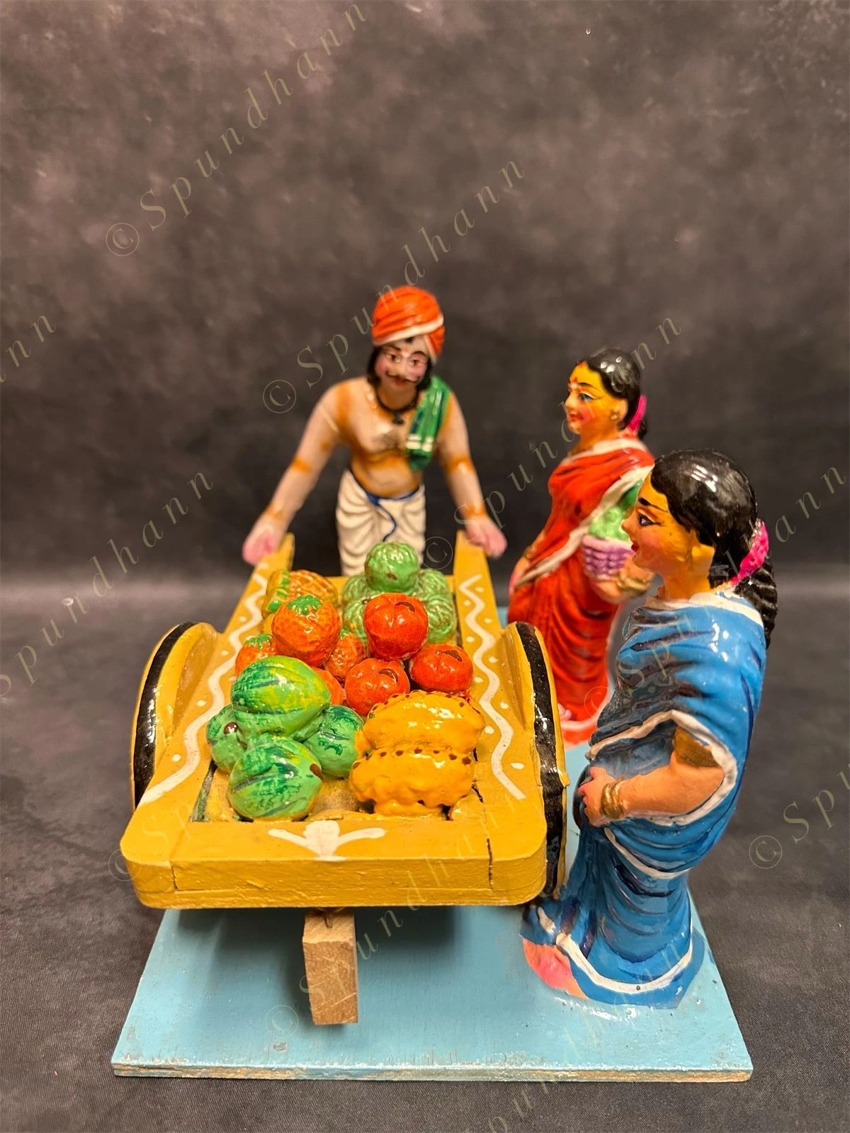 Vegetable Seller Statue