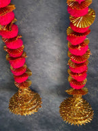 Pom Pom & Gota Assorted Colors Dangler