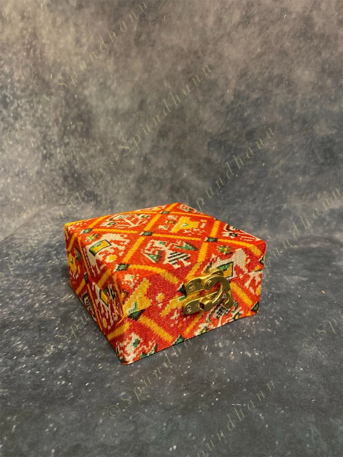 Square Patola Gift Box Only