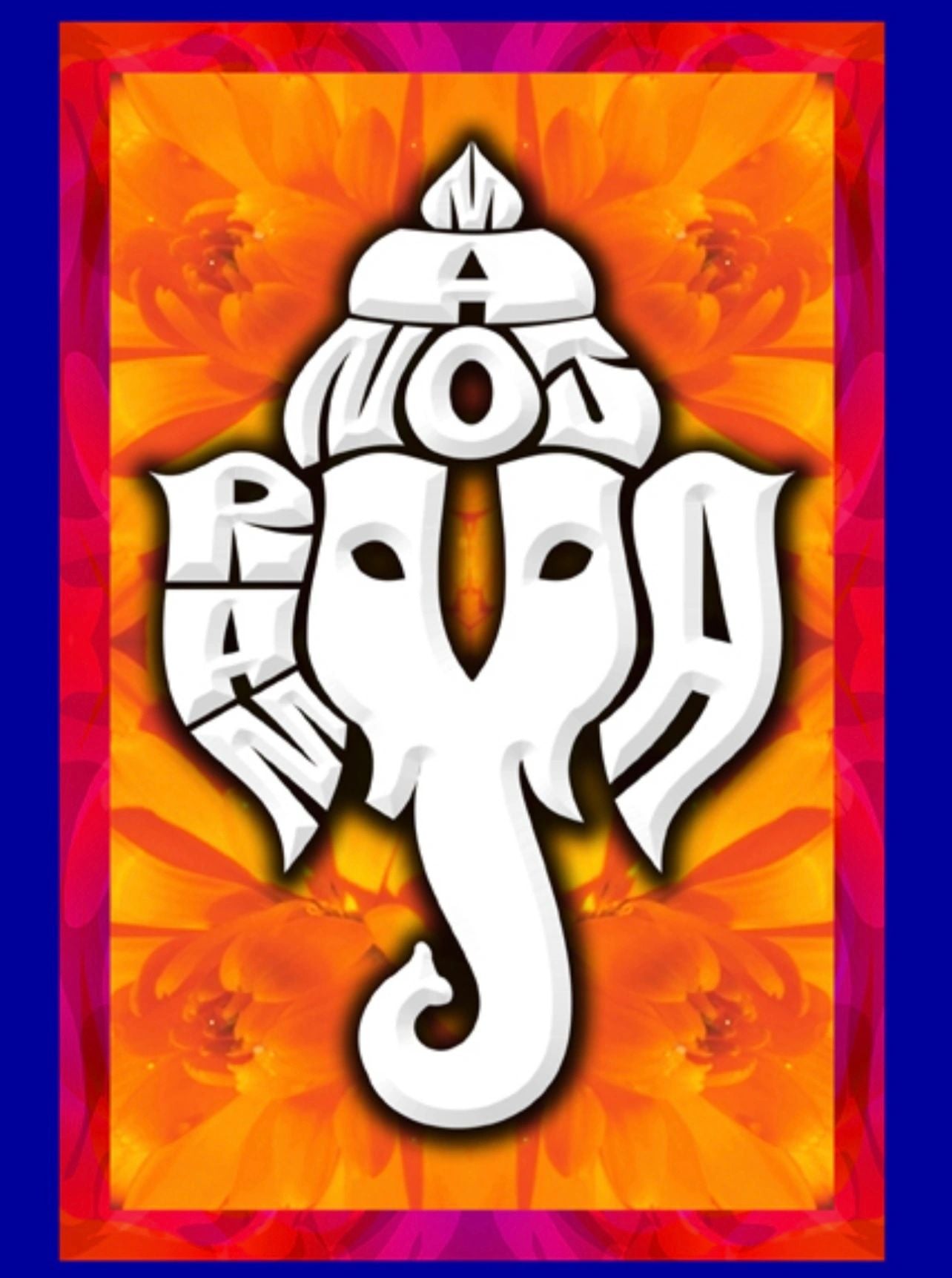 Digital Ganesha Name Art