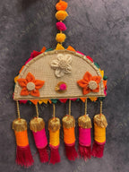 Semi Circular Wall Hanging with Dangler
