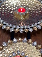 Decorative Studded Puja Thalis / Plate