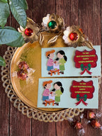 Rakhi Envelope in White Color