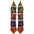 Traditional Fabric Thombai – 5 Ft Temple Hanging With Elephant & Floral Motifs