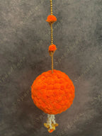 Large Ball and Pom Pom Dangler
