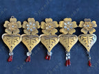 Foldable Metal Flower Toran